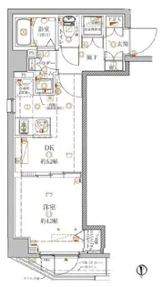 クレイシア本所吾妻橋【7階】の間取り