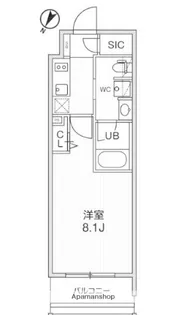 東京都中央区日本橋人形町2丁目【マンション】の間取り