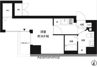 コスモリード錦糸町【3階】の間取り
