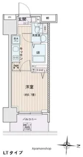 エスティメゾン錦糸町Ⅱ【2階】の間取り