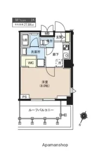 TATSUMIスカイガーデンテラス【4階】の間取り