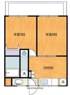 クロート第6【1階】の間取り