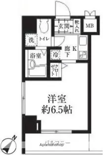 HF東日本橋レジデンス【3階】の間取り