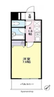 ドゥーエ船堀【6階】の間取り