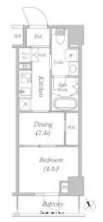 東京都江東区佐賀1丁目【マンション】の間取り