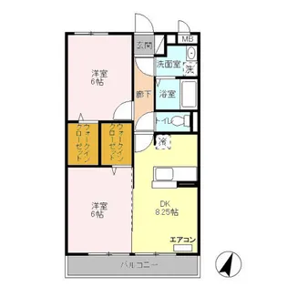 コンフォール瑞江Ⅲ【2階】の間取り