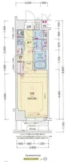 プレサンス木場公園【5階】の間取り