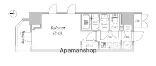 東京都墨田区両国2丁目【マンション】の間取り
