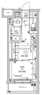 東京都江東区千石2丁目【マンション】の間取り