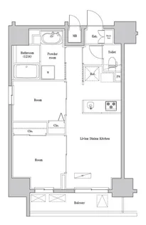 東京都墨田区緑2丁目【マンション】の間取り