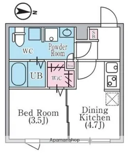 デュオメゾン住吉【2階】の間取り