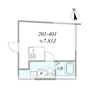 TRIAS313【4階】の間取り