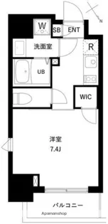 アーバンパーク住吉Ⅱ【8階】の間取り