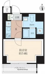 WHARF BOーON 住吉【9階】の間取り