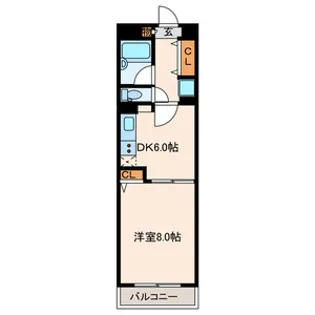 ラ・ベリーテ西葛西【9階】の間取り