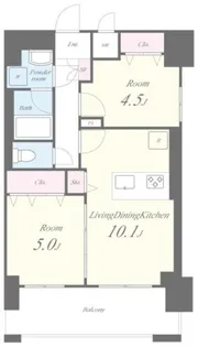 PORTOFINO(ポルトフィーノ)【3階】の間取り