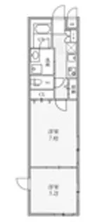 東京都江東区大島7丁目【マンション】の間取り