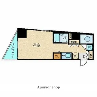フェニックス神田岩本町弐番館【6階】の間取り