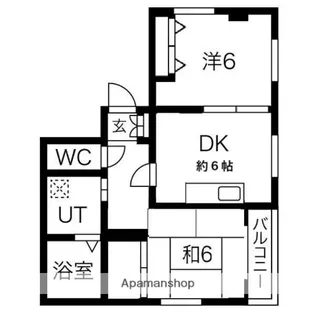 アネックスT【4階】の間取り