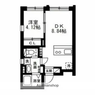 SOLASIA RESIDENCE 清澄白河【1階】の間取り