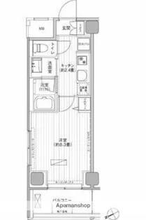 ヒューリック浅草橋江戸通【11階】の間取り