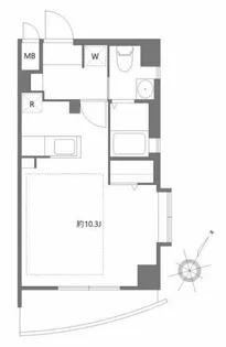 マーサプレアマールケイ【3階】の間取り