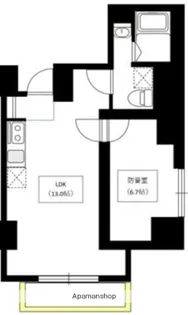 BEL CANTO浅草蔵前【3階】の間取り