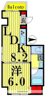 COMFAIR森下【3階】の間取り