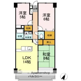 コンフォール瑞江Ⅰ【3階】の間取り