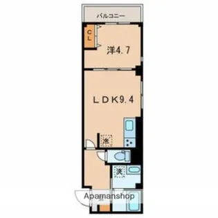 (仮称)墨田区亀沢3丁目計画【2階】の間取り
