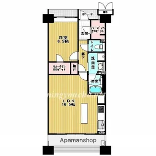 ザ・晴海レジデンス【14階】の間取り