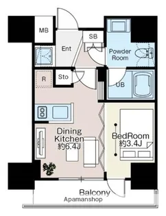 ベルファース本所吾妻橋【2階】の間取り