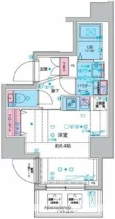 GENOVIA本所吾妻橋Ⅲ【8階】の間取り