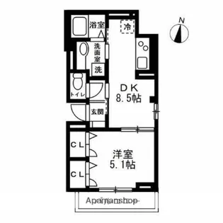 GRANDE MAISON S(江戸川区篠崎)【1階】の間取り