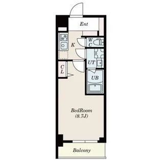 SーRESIDENCE瑞江【3階】の間取り