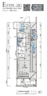 メインステージ一之江【5階】の間取り