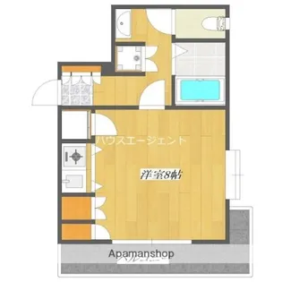 フォレストコート葛西【2階】の間取り