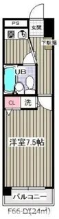 グランシャルム葛西(Fー066)【5階】の間取り