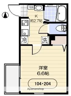 アイルグラン【2階】の間取り