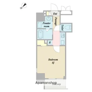 エスティープラム木場【10階】の間取り