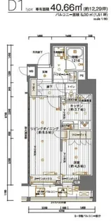 メインステージ神田須田町【6階】の間取り