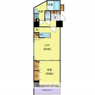 プレール・ドゥーク東向島【2階】の間取り