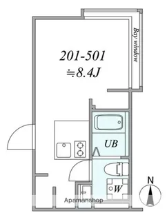 TRIAS431【5階】の間取り