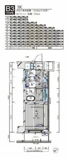 メインステージ水天宮前【8階】の間取り