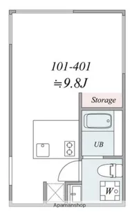 TRIAS511【2階】の間取り