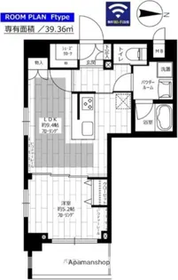 ステージファースト両国東【6階】の間取り
