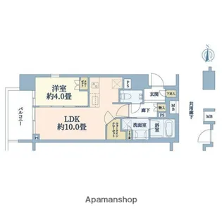 リビオレゾン木場公園【5階】の間取り