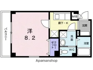 フェリエーラ南砂弐番館【3階】の間取り