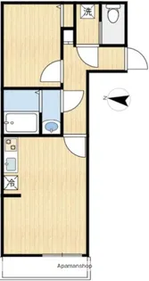 イルビラージュ錦糸町【2階】の間取り
