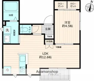 仮称)メゾン K ソレイユ【3階】の間取り
